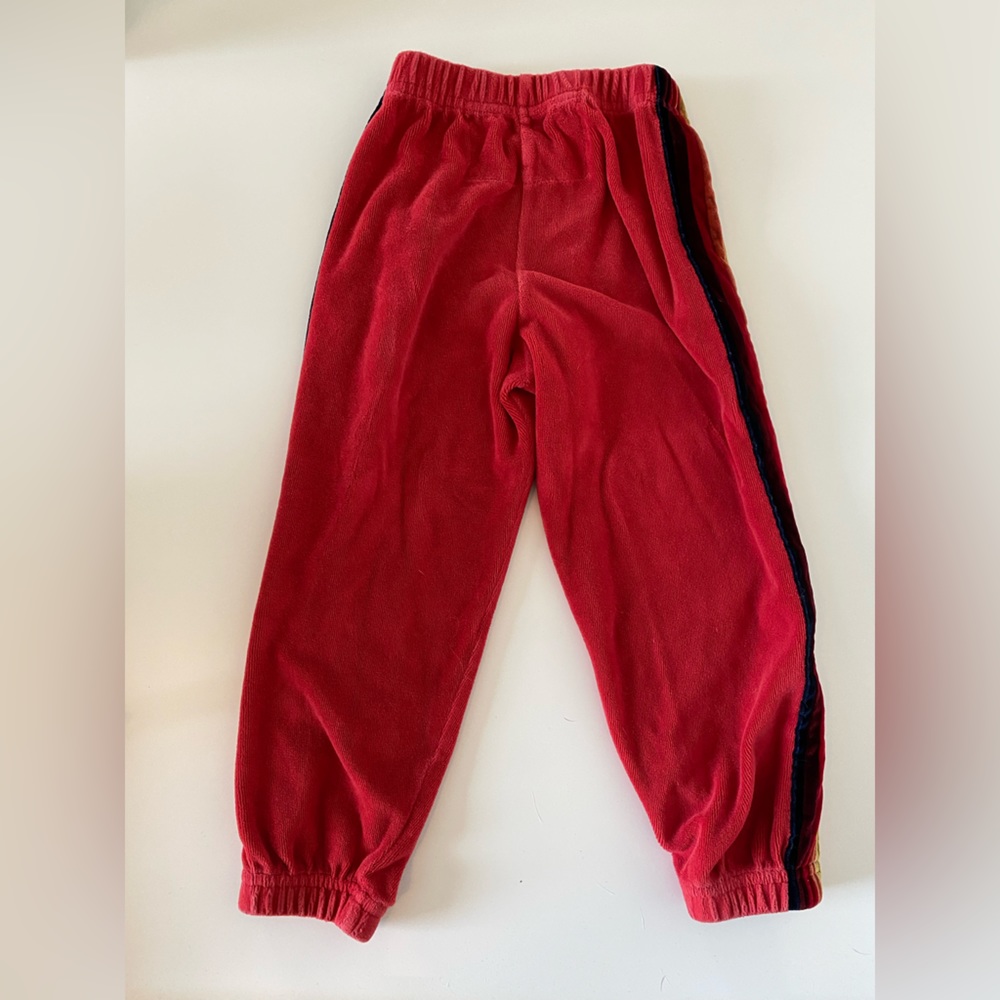 Kids Aviator nation size 6 red velvet pants